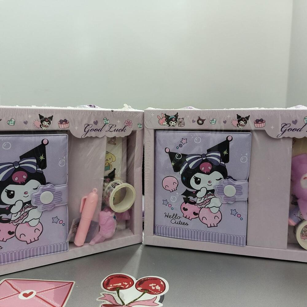 Kuromi stationery gift set